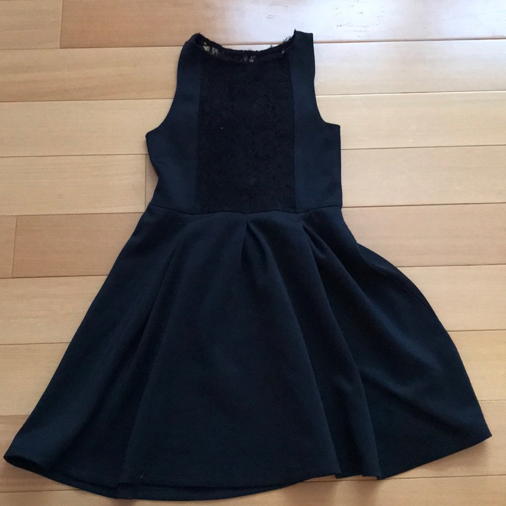 abercrombie kids black dress